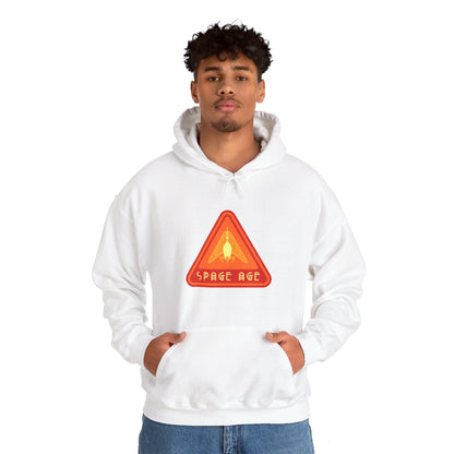 Space Age Sign Retro Sci-Fi Hoodie