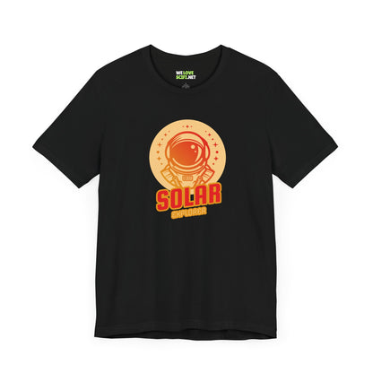 Solar Explorer Astronaut Themed T-Shirt - Sci-Fi Apparel