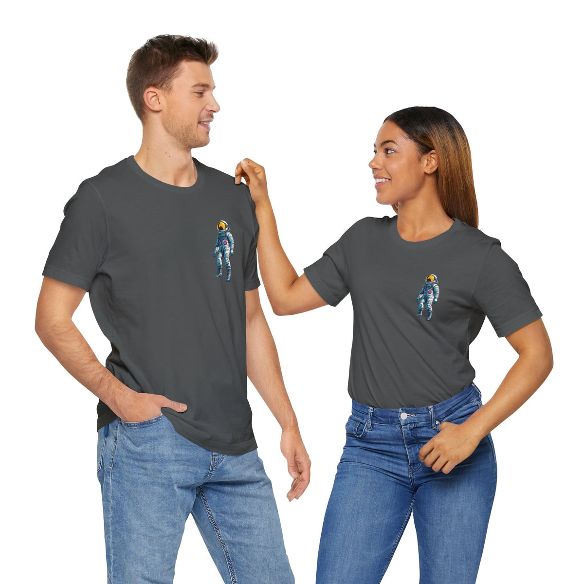 Just Jump Space Art Sci-Fi T-Shirt | Sci-Fi Apparel Online