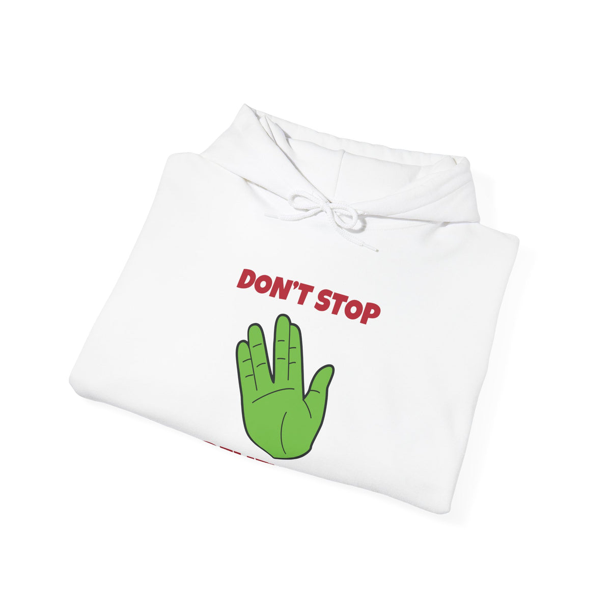 Don’t Stop Believing Funny Spock Christmas Unisex Hoodie-welovescifi.net