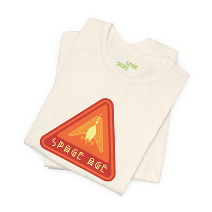 Space Age Sign Retro Sci-Fi T-Shirt - We Love Sci-Fi