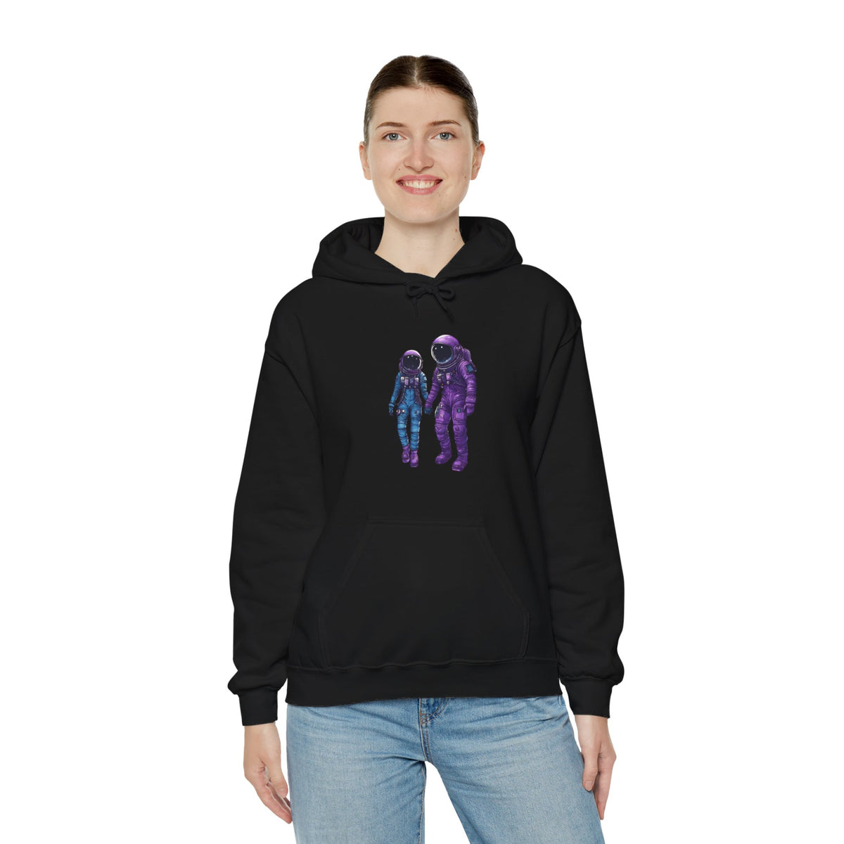 Spacedate No2 Spaceart Sci-Fi Hoodie - We Love Sci-Fi