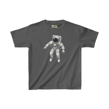 Between Galaxies Astronaut Tee - SpaceArt Kids' Cotton Shirt