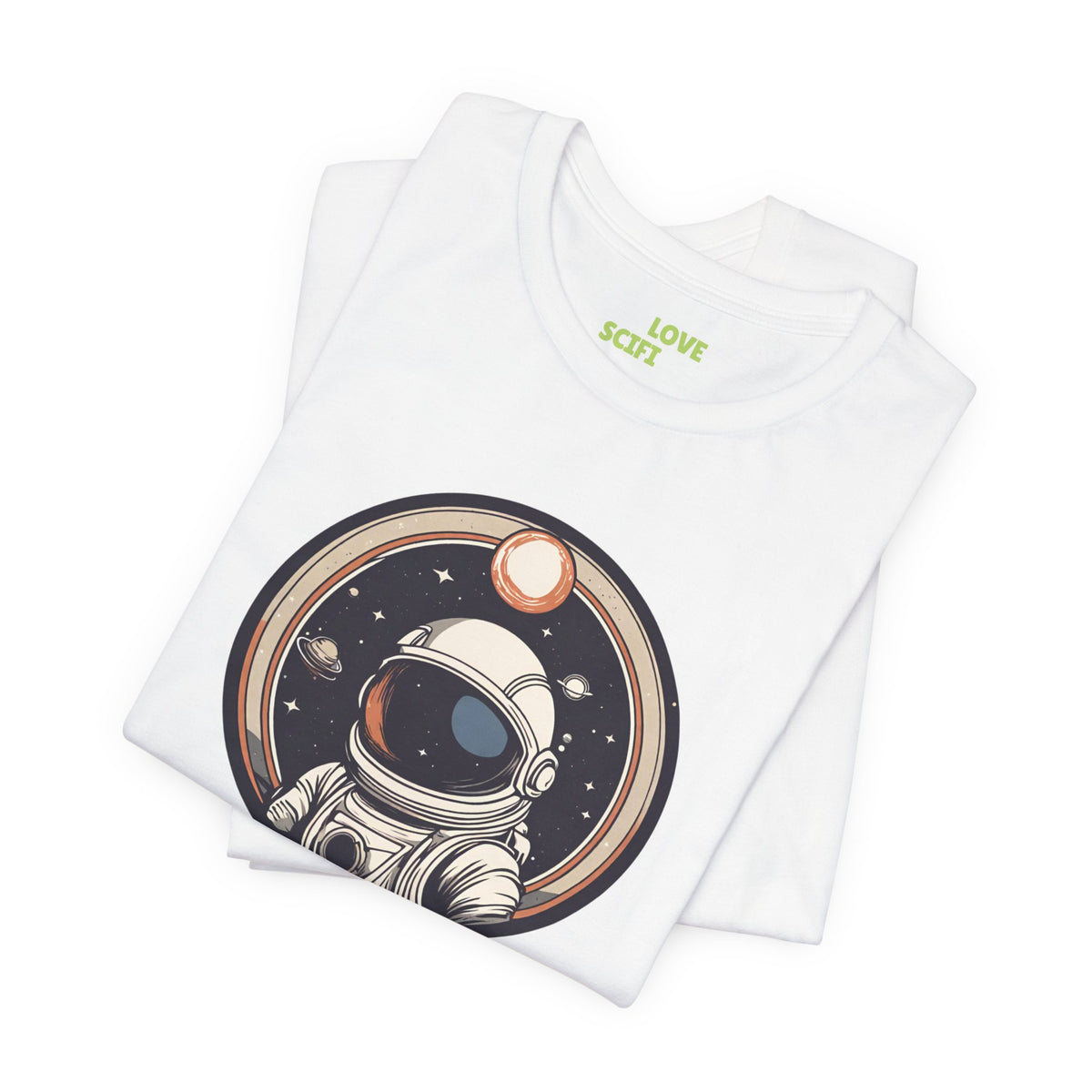 Welcome To Space Age SpaceArt Sci-Fi T-Shirt-welovescifi.net