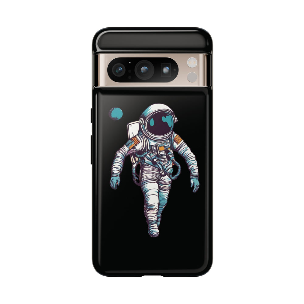 Mini-me Astronaut Spaceart Tough Google Pixel Mobile Cases