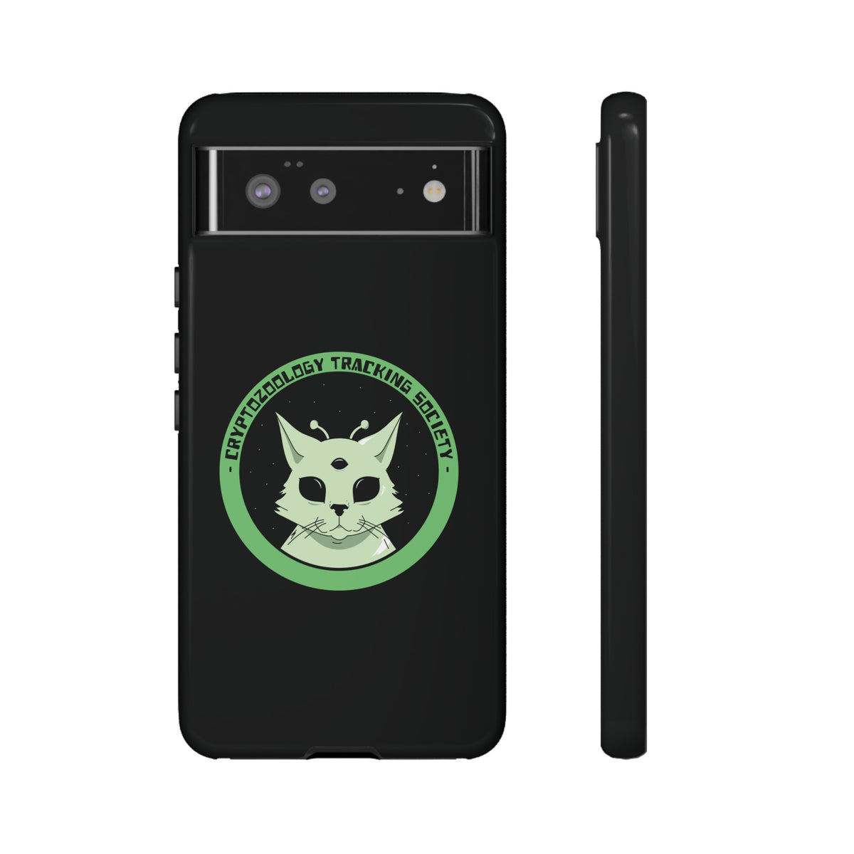 Cryptozoology Tracking Society Funny SciFi Google Pixel Case