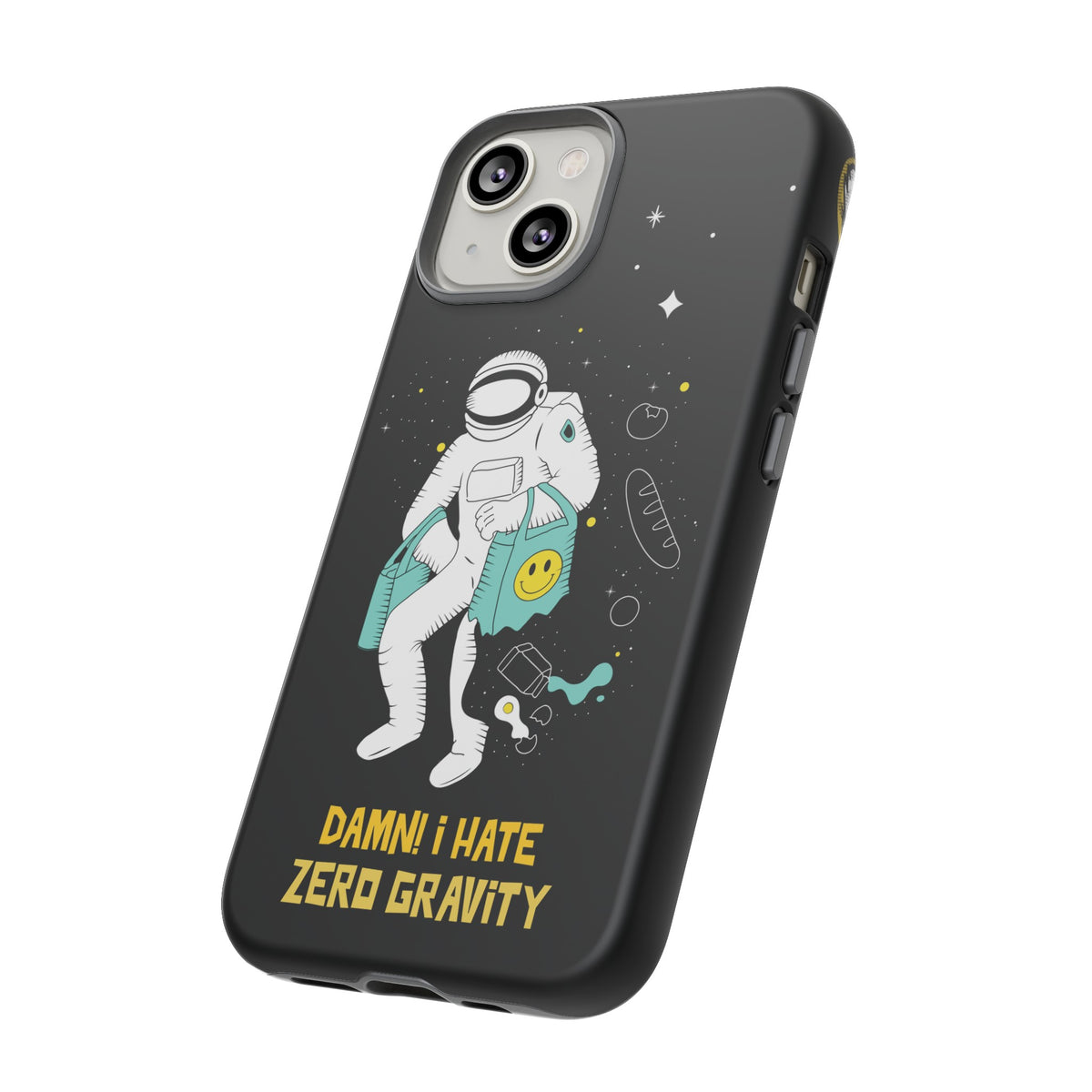 Zero Gravity Funny Astronaut Sci-Fi Tough iPhone Mobile Cases-welovescifi.net