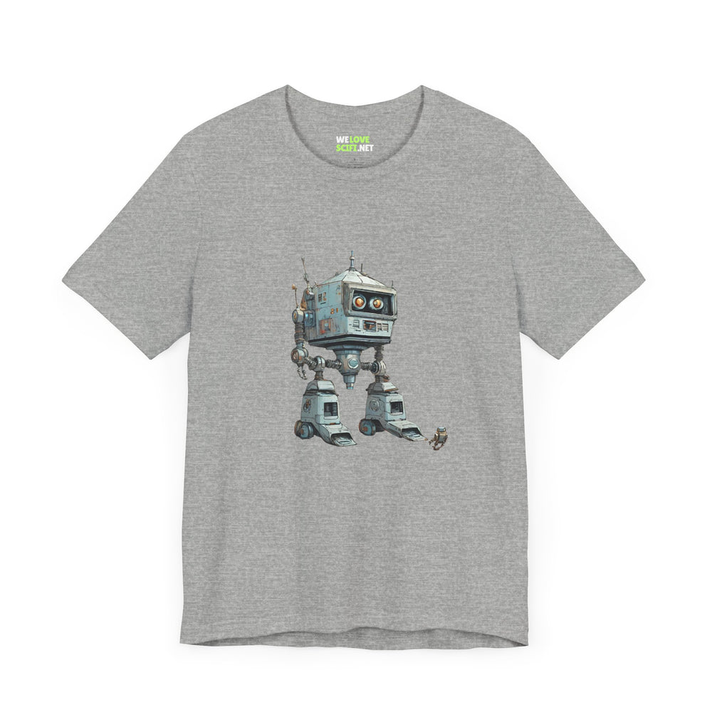 Get Out Of My Way Little Robot SpaceArt Sci-Fi T-Shirt