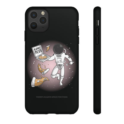 Space Pizza Case | Funny Astronaut Sci-Fi iPhone Cover