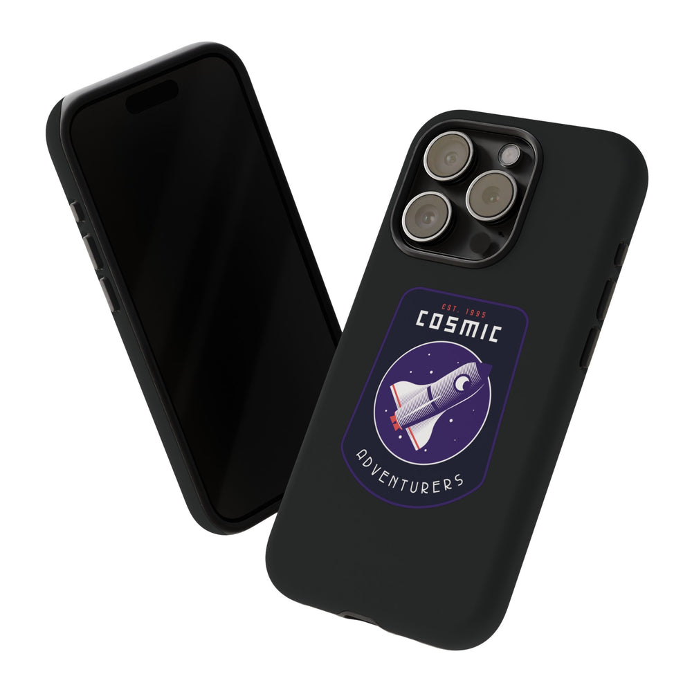 Cosmic Adventurers Sign Sci-Fi Tough iPhone Mobile Cases