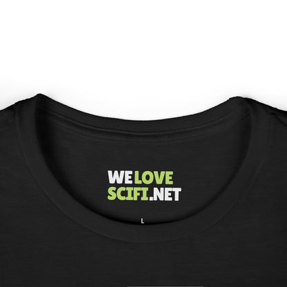 Funny Alien Woman's Tee - Say Hi with Humor | We Love Sci-Fi