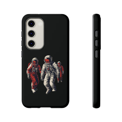 Astronauts In Red SpaceArt Tough Samsung Galaxy Mobile Cases