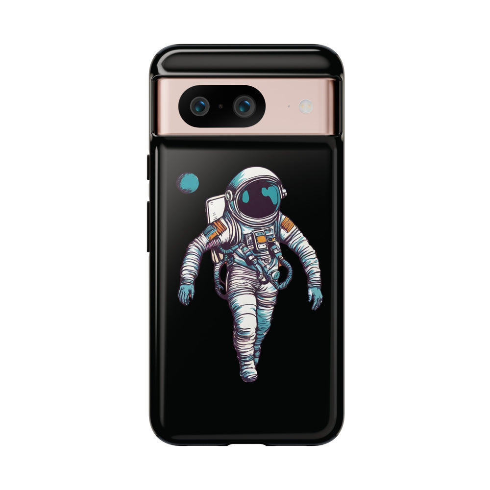 Mini-me Astronaut Spaceart Tough Google Pixel Mobile Cases