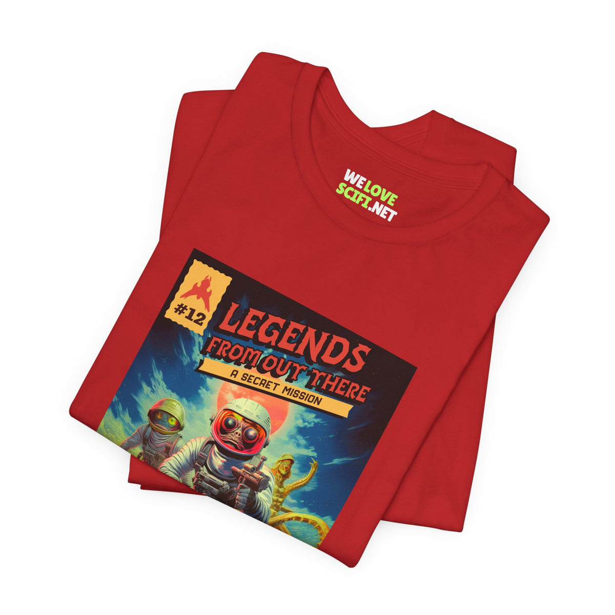 Retro Sci-Fi T-Shirt | Legends From Out There | WeLoveSciFi