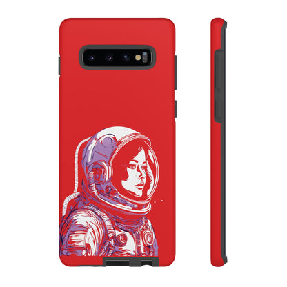 Duotone SpaceGirl SpaceArt Tough Samsung Galaxy Mobile Cases