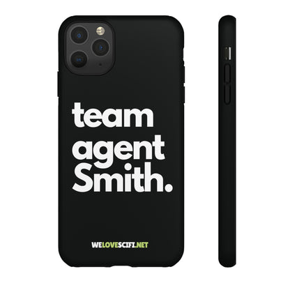 Team Agent Smith Supervillain Tough iPhone Mobile Cases