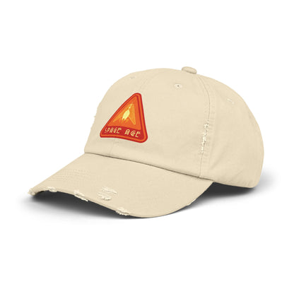 Space-Age Sign Unisex Sci-Fi Distressed Cap