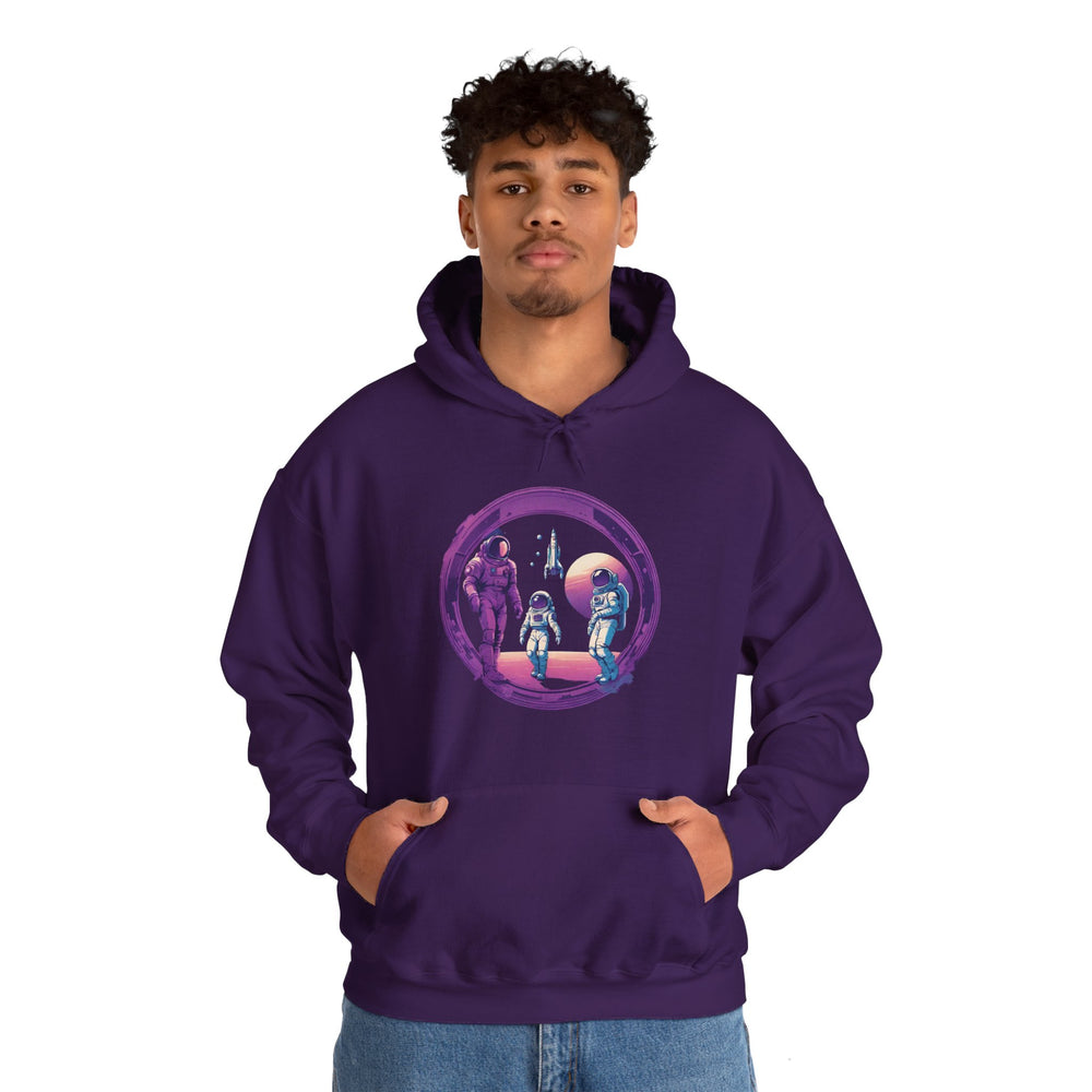 Family Business Astronaut Spaceart Sci-Fi Hoodie-welovescifi