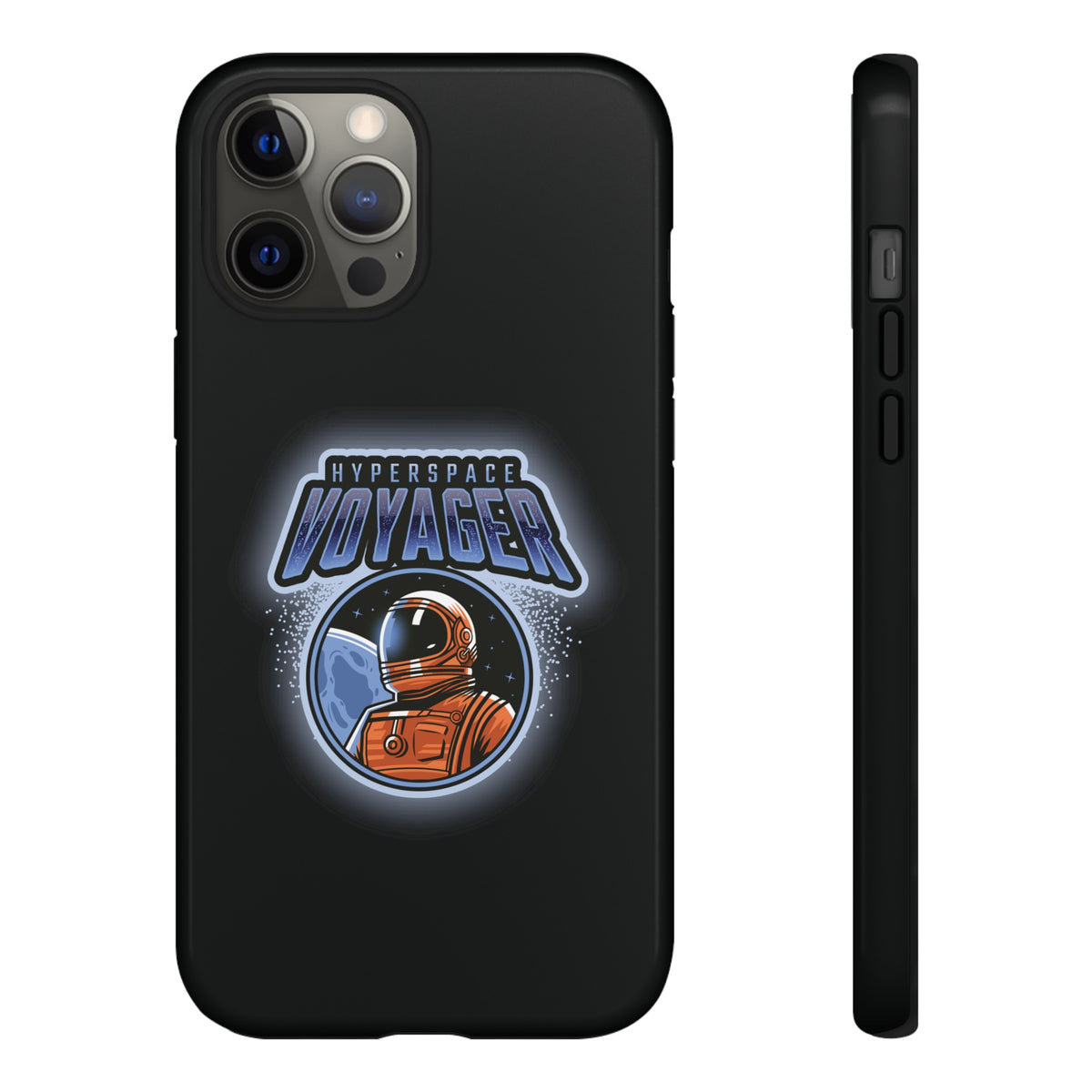 Hyperspace Voyager Astronaut SciFi Tough iPhone Mobile Cases