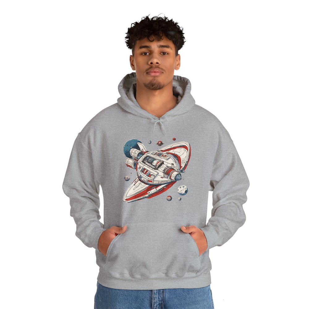 sci-fi hoodie-Spaceship 19 Sci-Fi Hoodie