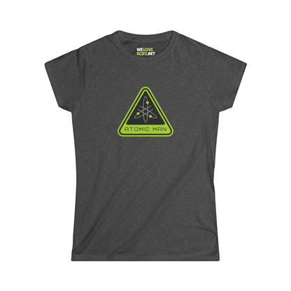 Atomic Man Sign Sci-Fi Woman's Tee-welovescifi.net