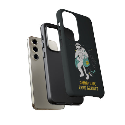 Zero Gravity Funny Astronaut Sci-Fi Tough Samsung Galaxy Mobile Cases-welovescifi.net