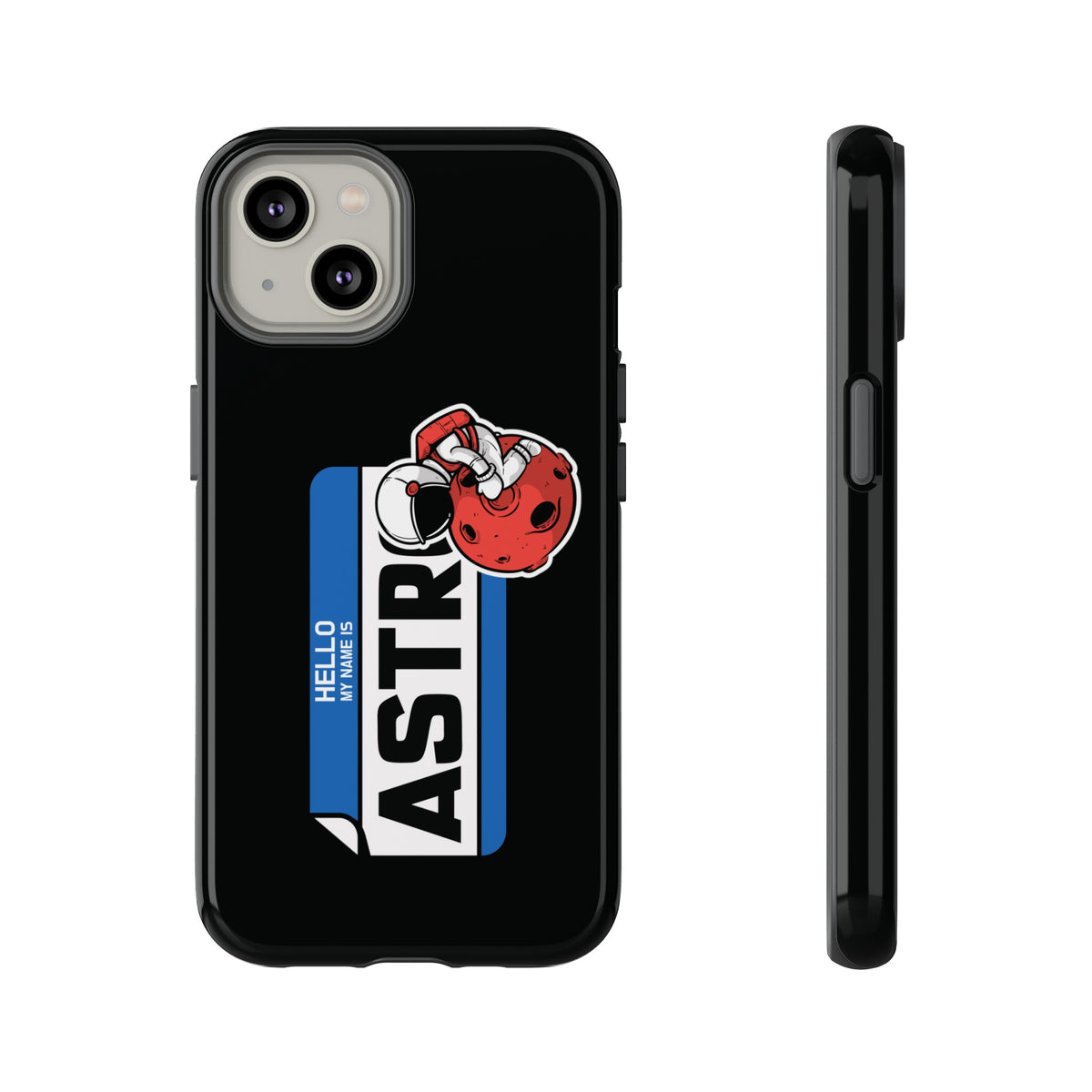 Funny Astronaut iPhone Case Tough & Cool Sci-Fi Mobile Cover