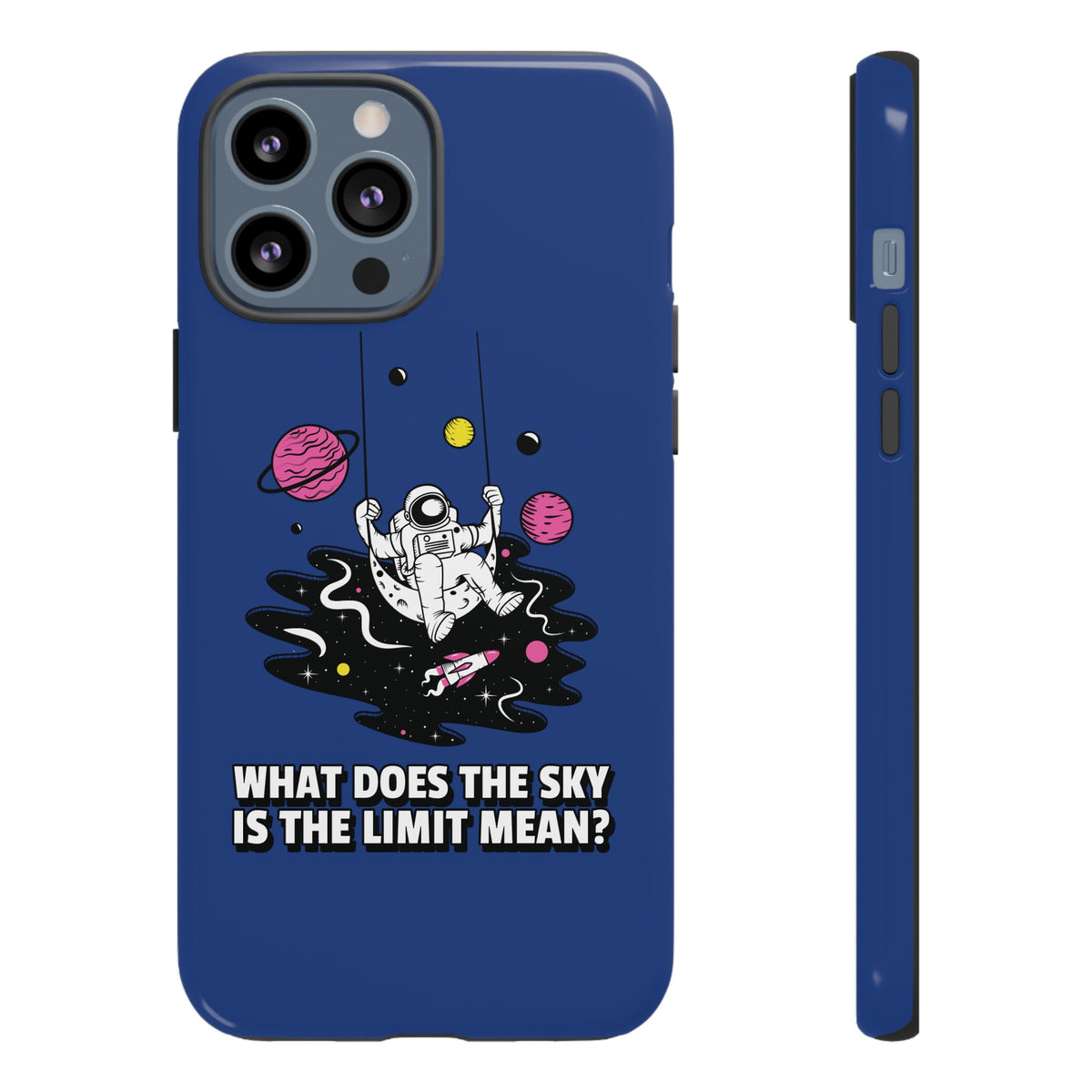 Astronaut iPhone Case Sky Is the Limit Sci-Fi Mobile Cover