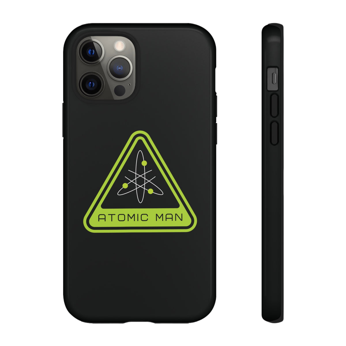 Atomic Man Retro Sign Sci-Fi Tough iPhone Mobile Cases