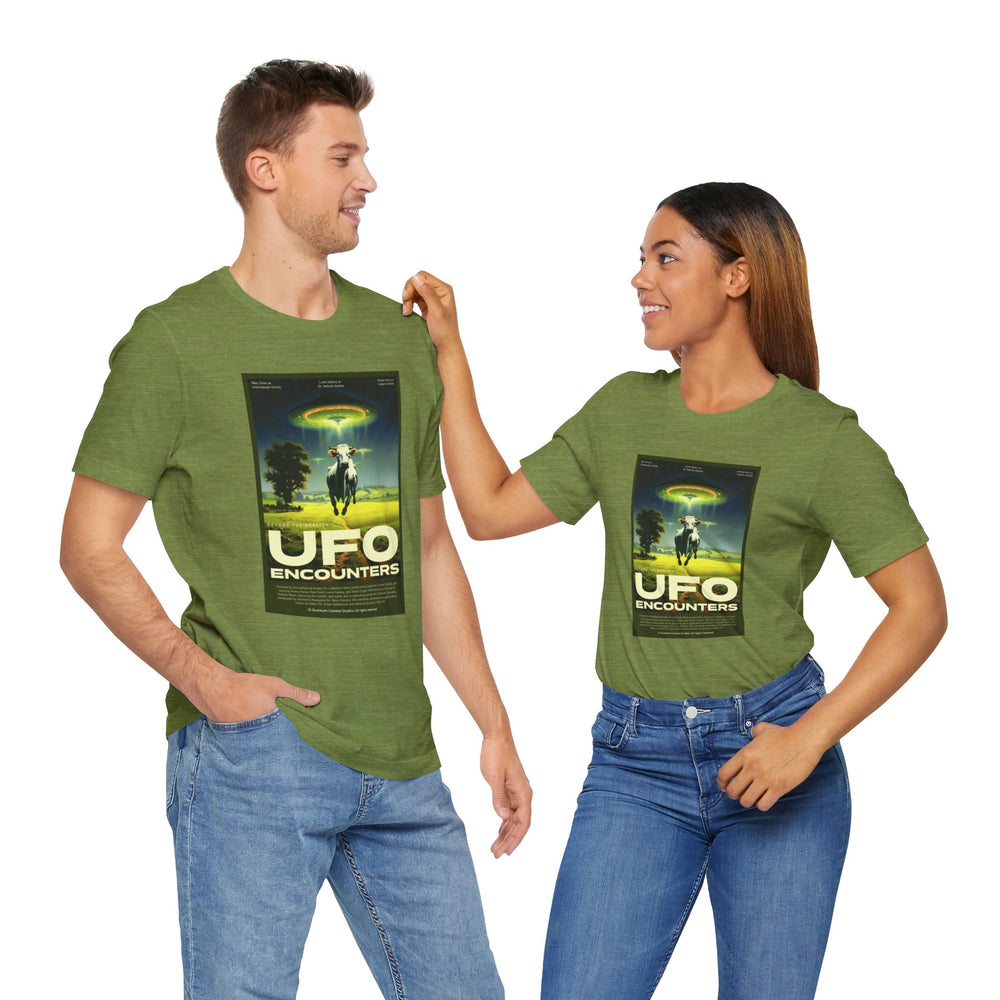 UFO Encounters Retro Sci-Fi T-Shirt-welovescifi.net