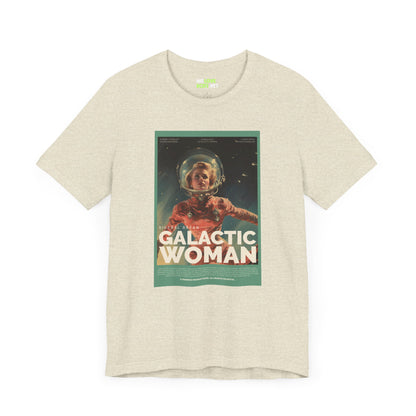 Galactic Woman Retro Sci-Fi T-Shirt-welovescifi.net