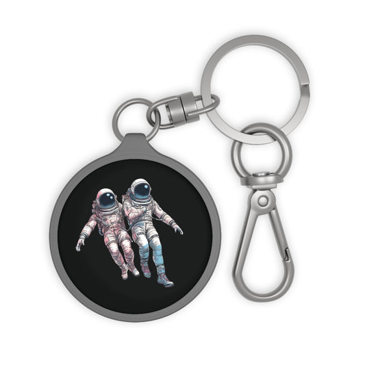 Floating As One Astronaut Keyring Tag-welovescifi.net