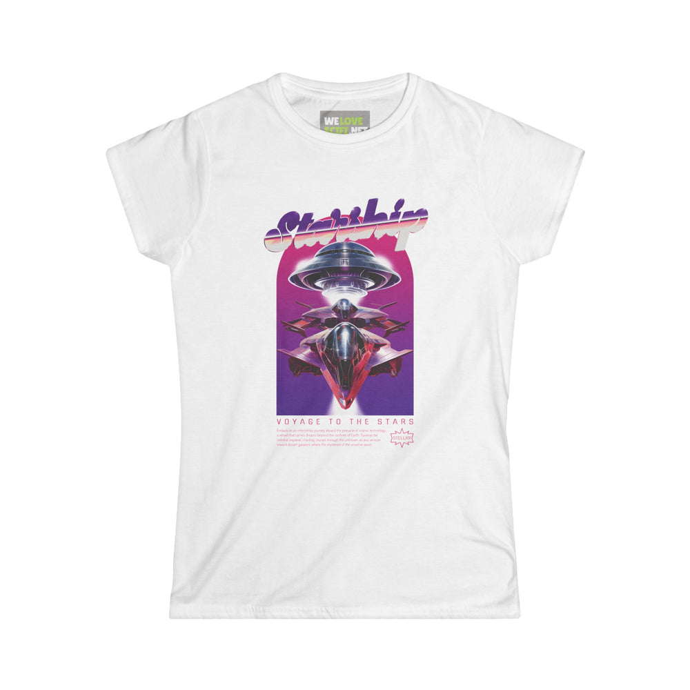 Starship Sci-Fi Woman's Tee Sci-Fi Clothing We Love Sci-Fi