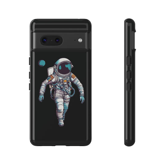 Mini-me Astronaut Spaceart Tough Google Pixel Mobile Cases