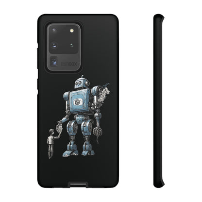 Robot Space Art Samsung Galaxy Case: Tough & Stylish