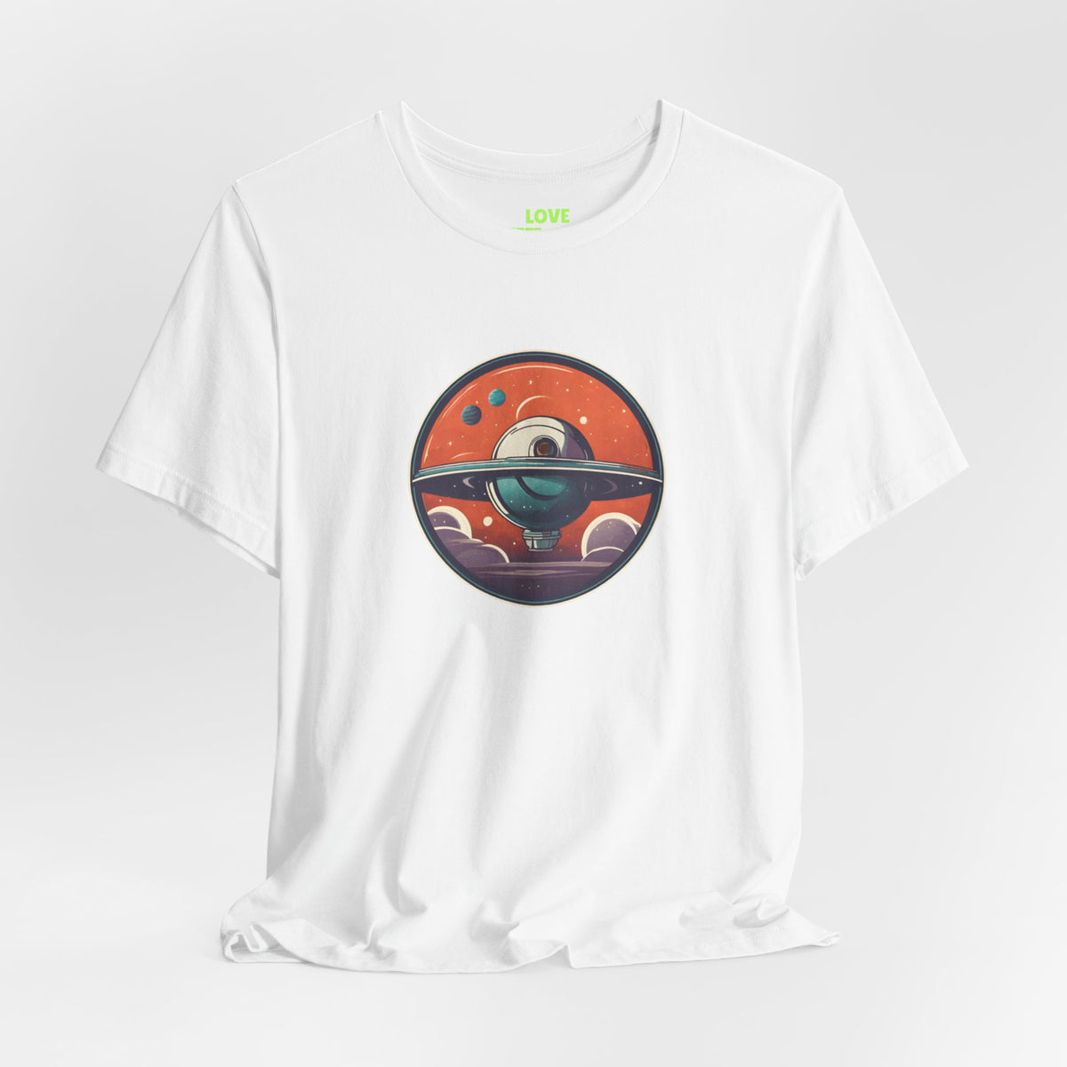 Here To Stay SpaceArt Sci-Fi T-Shirt