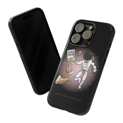 Space Pizza Case | Funny Astronaut Sci-Fi iPhone Cover