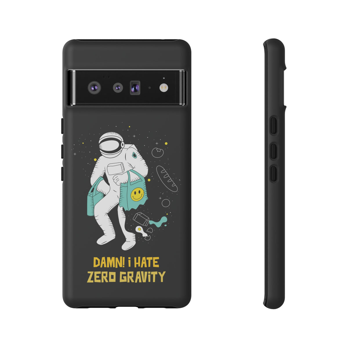 Zero Gravity Funny Astronaut Sci-Fi Tough Google Pixel Mobile Cases-welovescifi.net