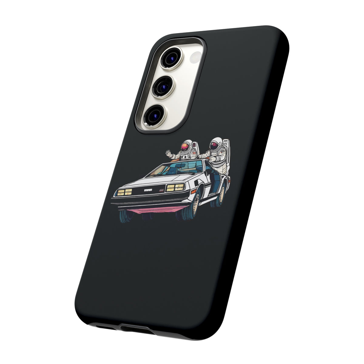 Delorean Party Astronauts Tough Samsung Galaxy Mobile Cases