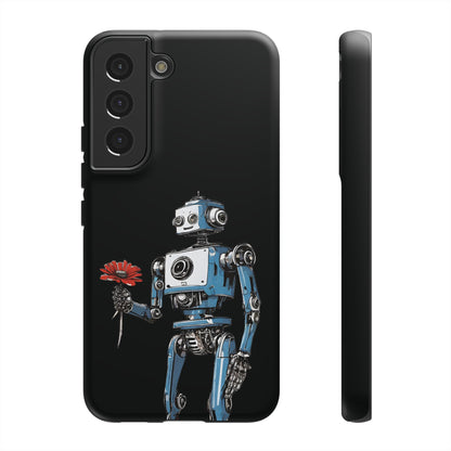 You Never Bring Me Flowers Robot SpaceArt Tough Samsung Galaxy Mobile Cases-welovescifi.net