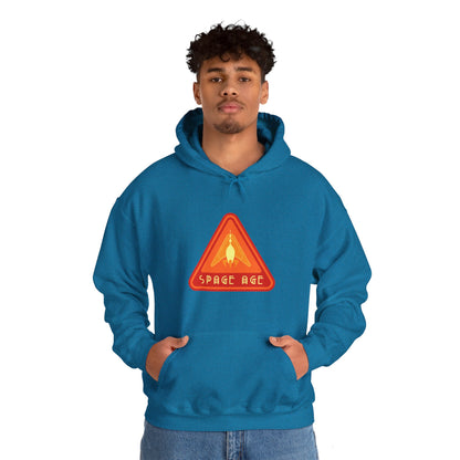 Space Age Sign Retro Sci-Fi Hoodie