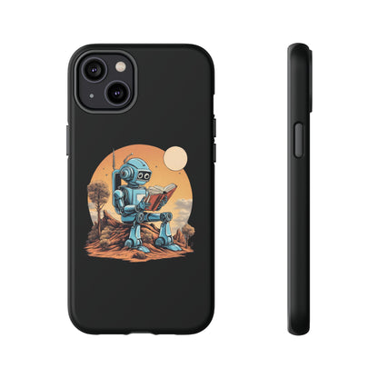 Humans Robot SpaceArt iPhone Cases - Tough Mobile Protection