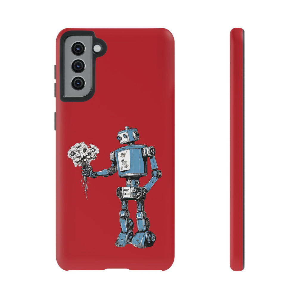 Maybe Baby Robot SpaceArt Tough Samsung Galaxy Mobile Cases