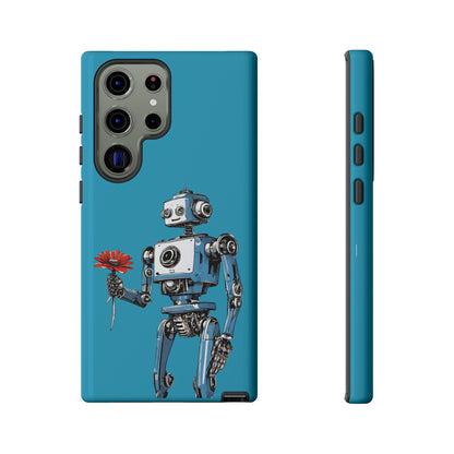 You Never Bring Me Flowers Robot SpaceArt Tough Samsung Galaxy Mobile Cases-welovescifi.net