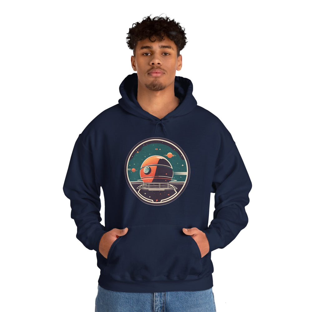 Space Art Hoodie - Station No.101 Sci-Fi Hoodie