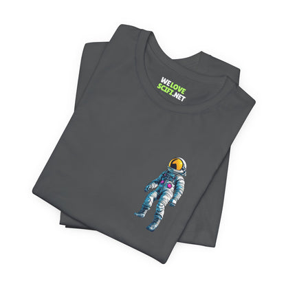 Just Jump Space Art Sci-Fi T-Shirt | Sci-Fi Apparel Online