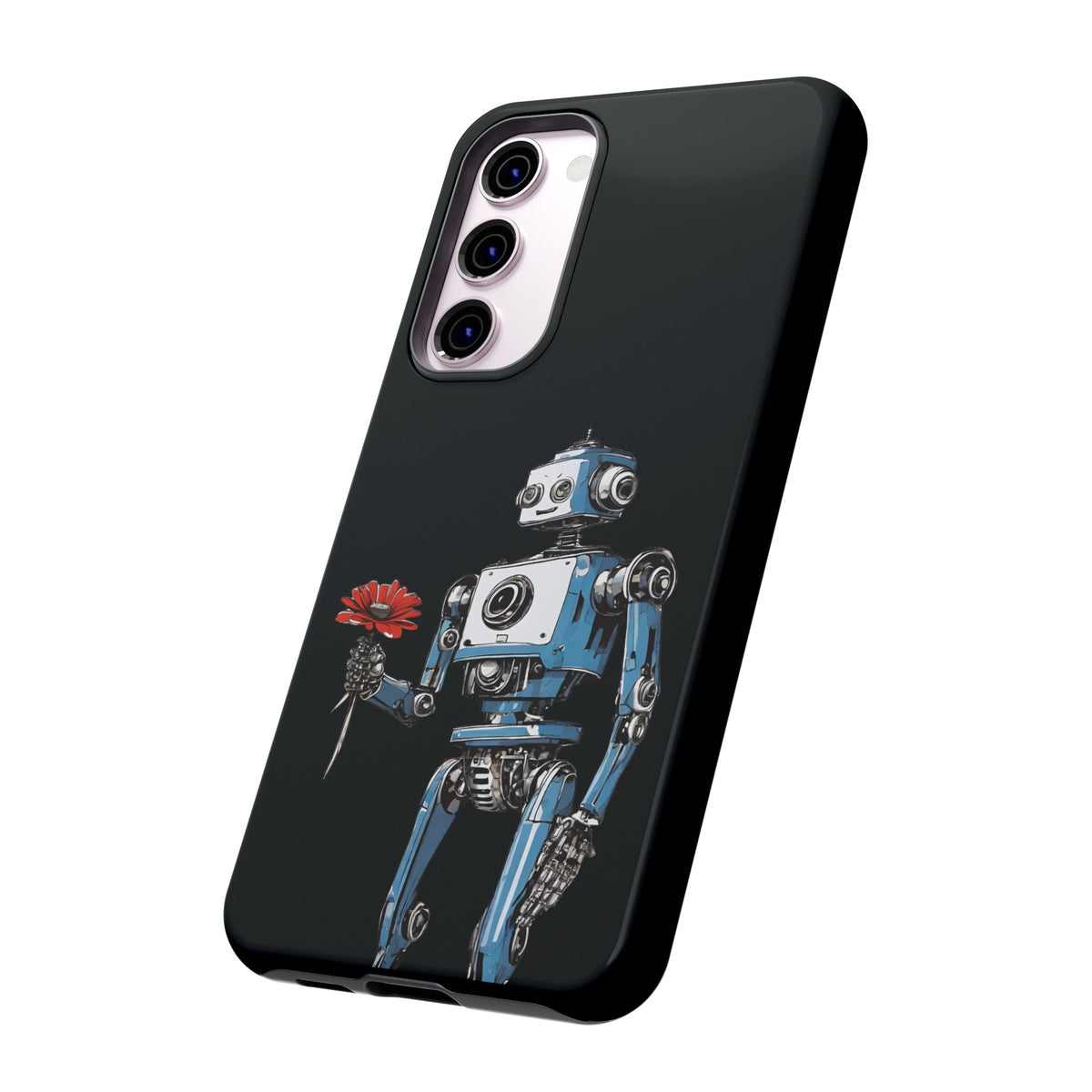 You Never Bring Me Flowers Robot SpaceArt Tough Samsung Galaxy Mobile Cases-welovescifi.net