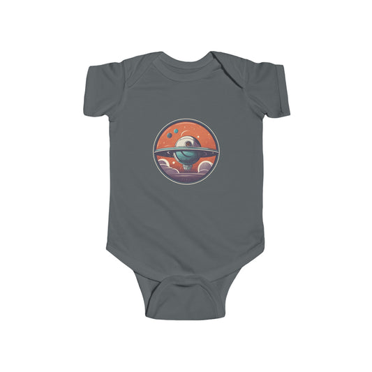 Spaceship Baby Bodysuit Cute and Comfortable Baby Clothing