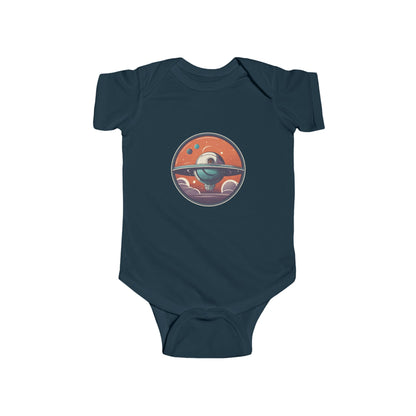 Spaceship Baby Bodysuit Cute and Comfortable Baby Clothing