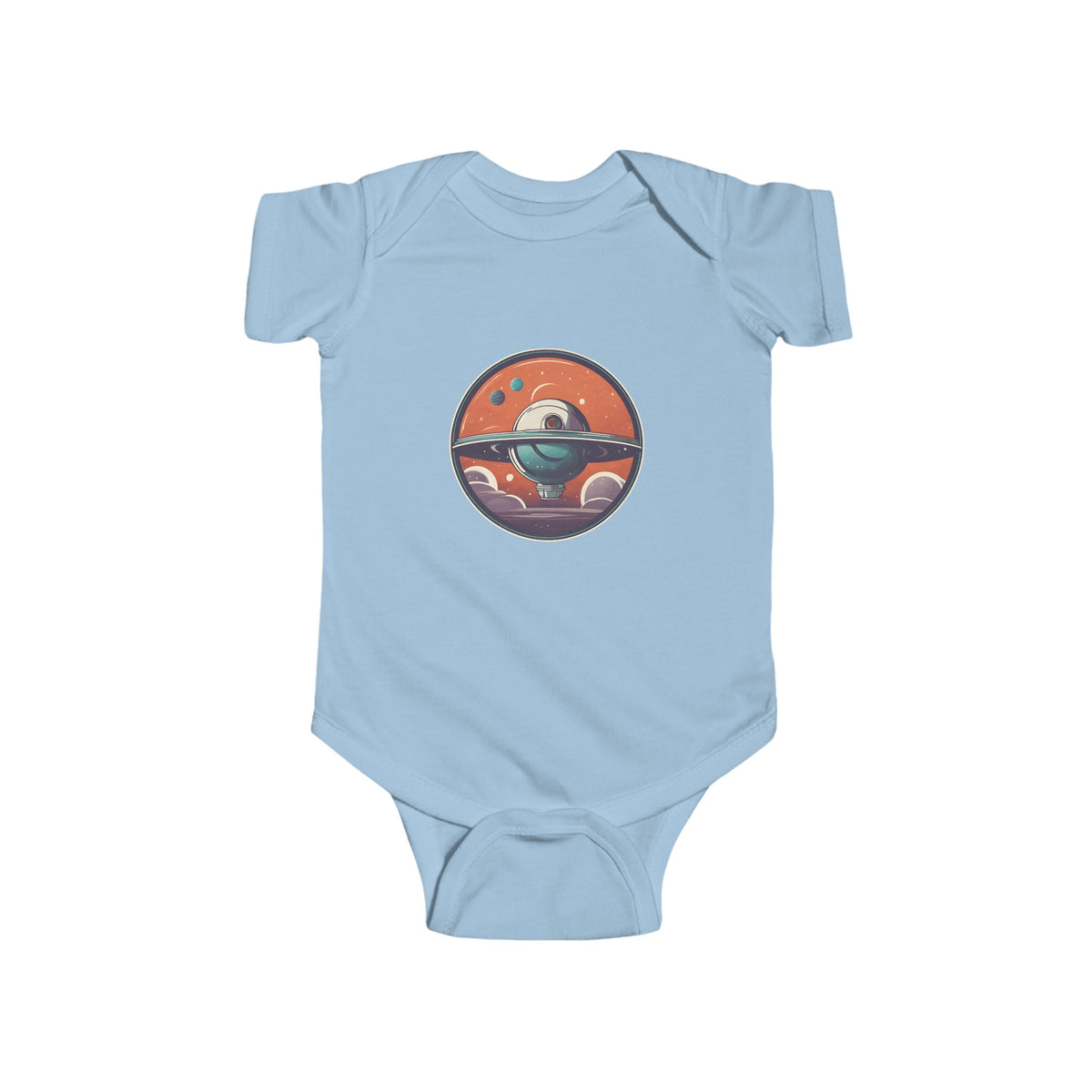 Spaceship Baby Bodysuit Cute and Comfortable Baby Clothing